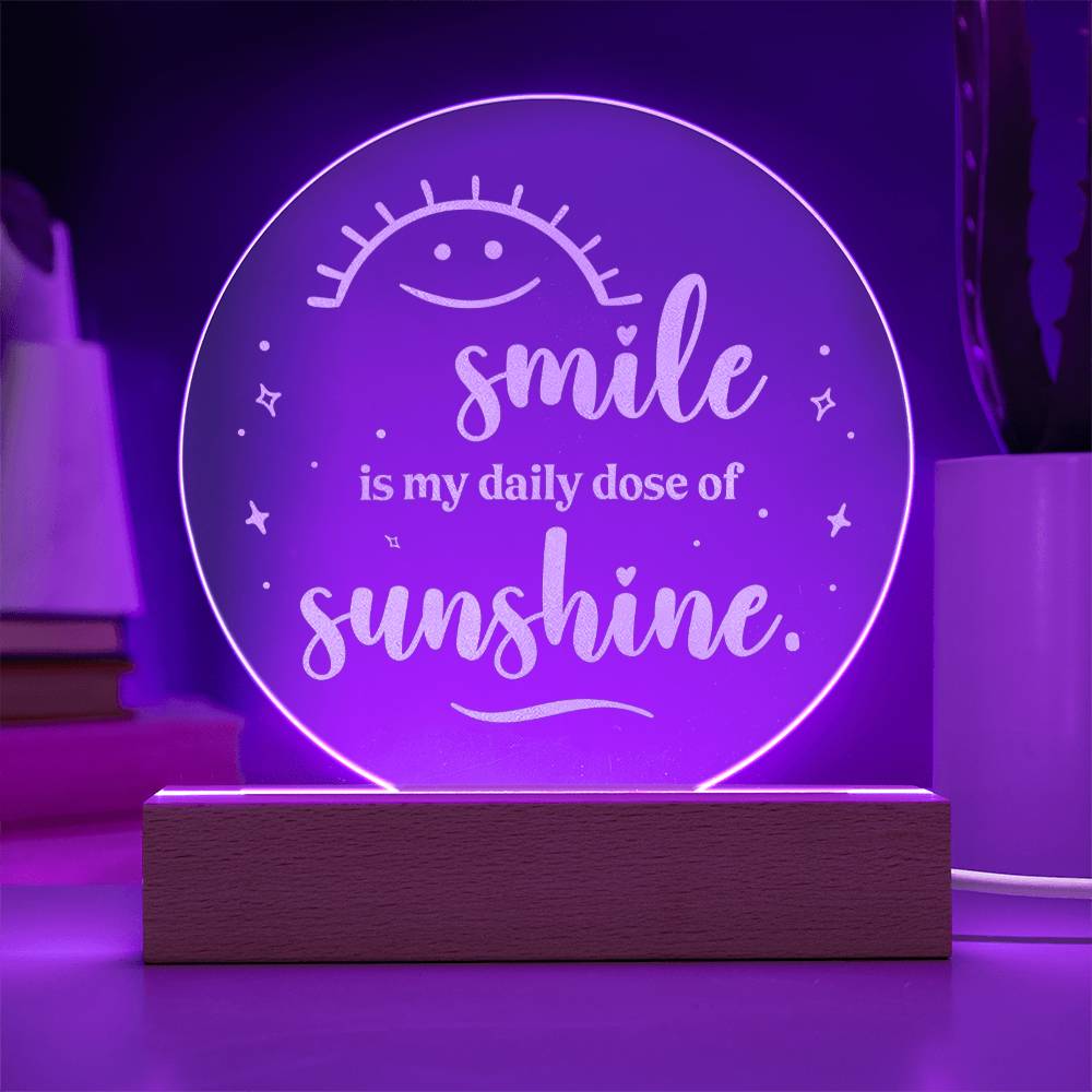 testing engraved circle