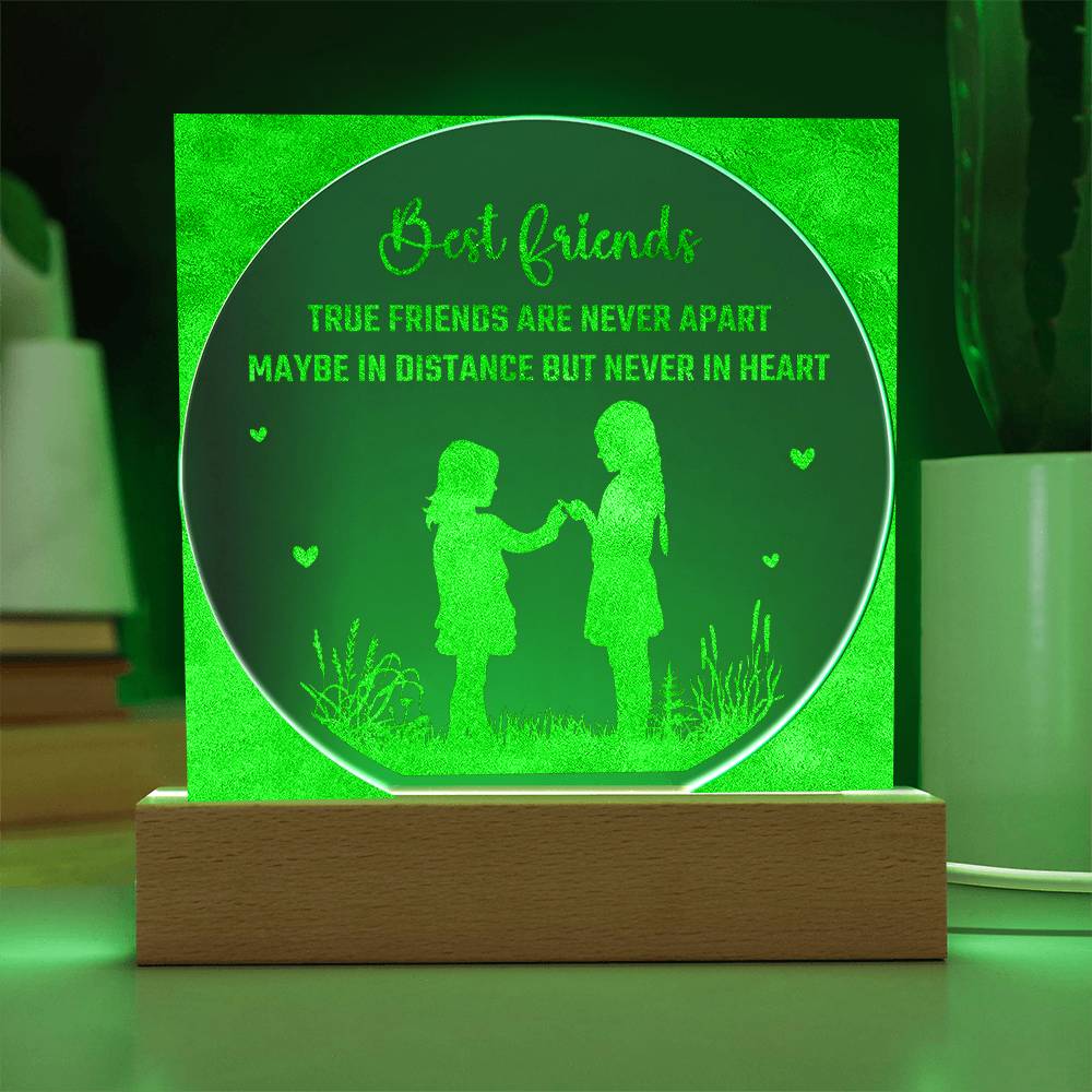 Engraved Acrylic Circle