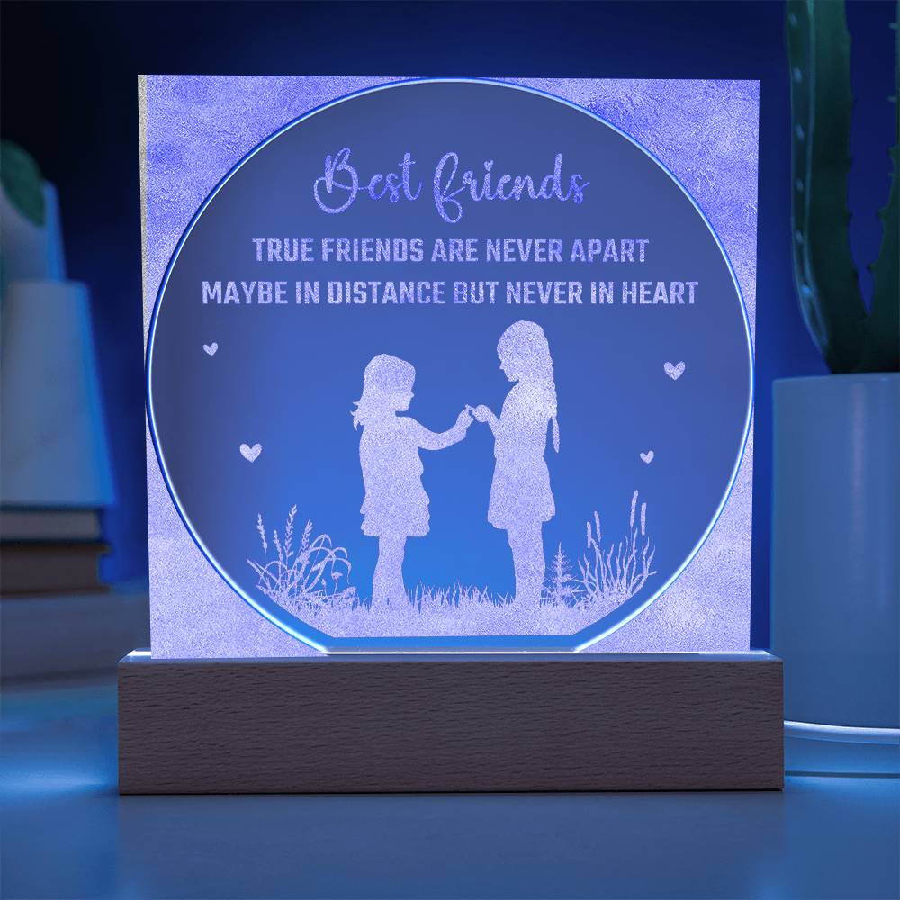 Engraved Acrylic Circle