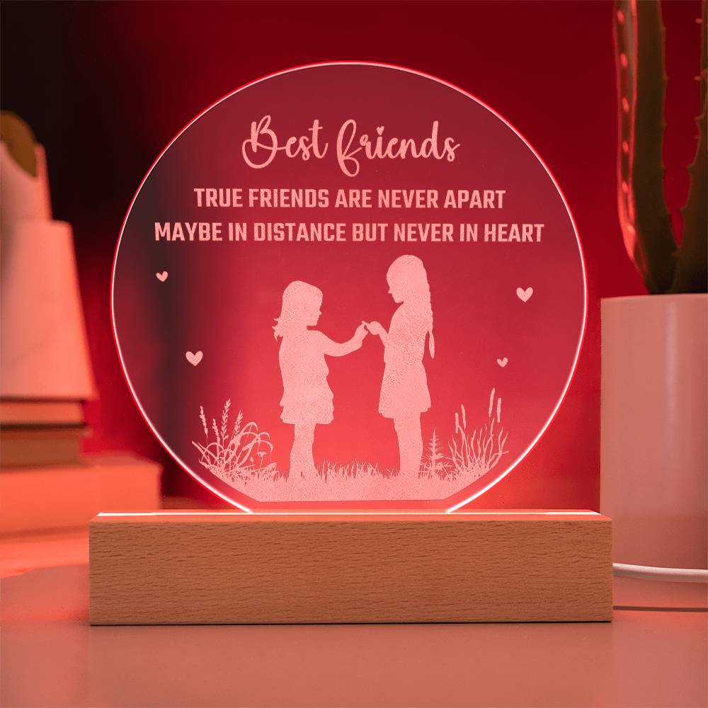 Engraved Acrylic Circle