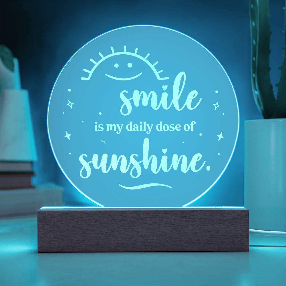 testing engraved circle