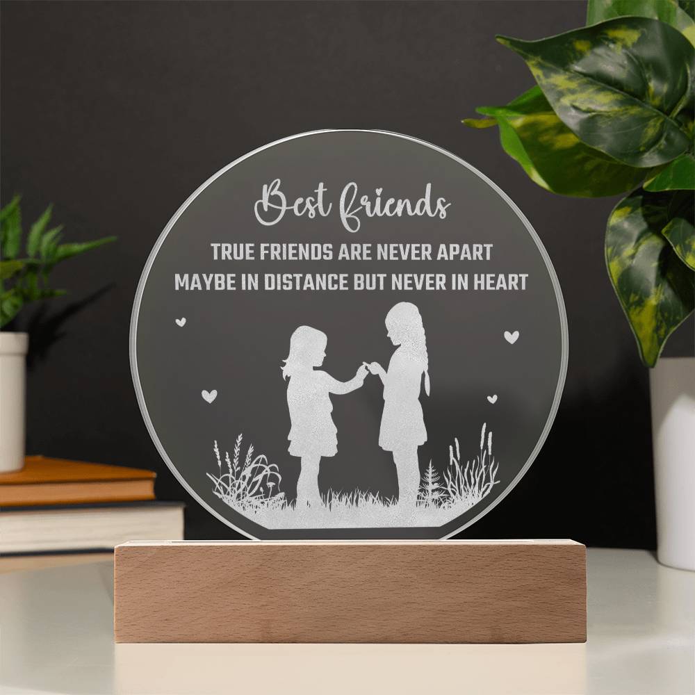 Engraved Acrylic Circle