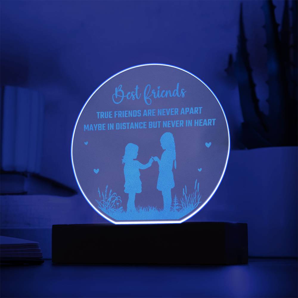 Engraved Acrylic Circle
