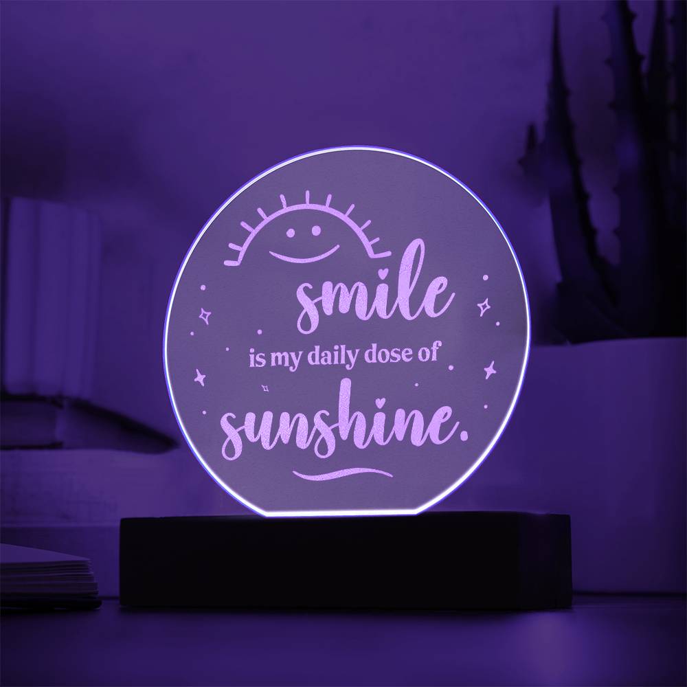 testing engraved circle