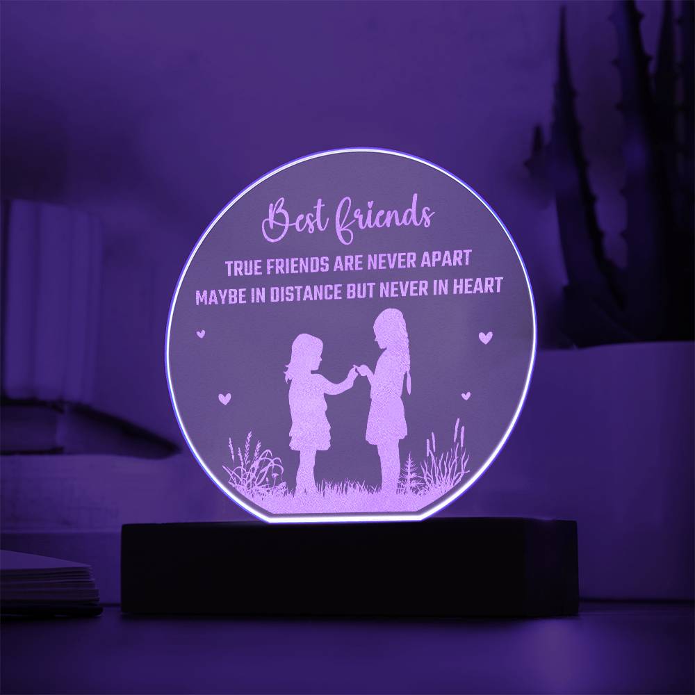 Engraved Acrylic Circle