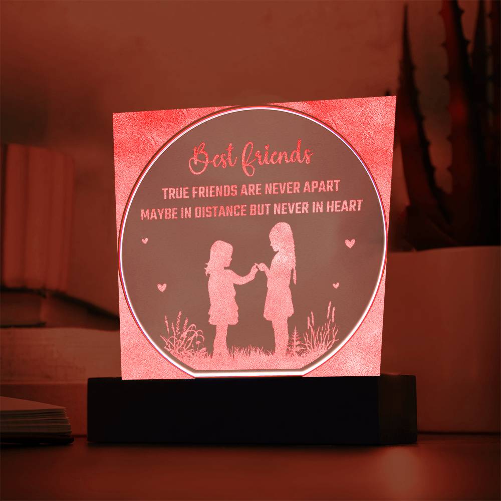 Engraved Acrylic Circle
