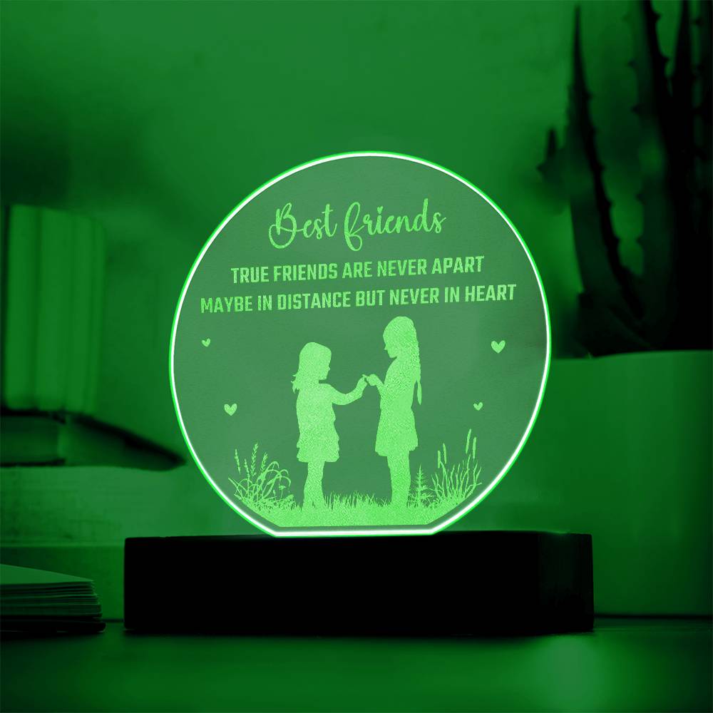 Engraved Acrylic Circle