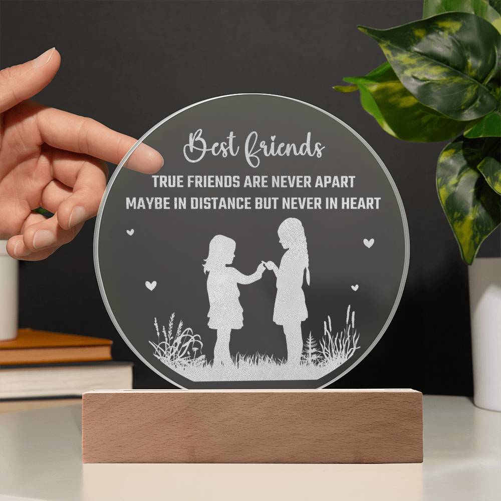 Engraved Acrylic Circle