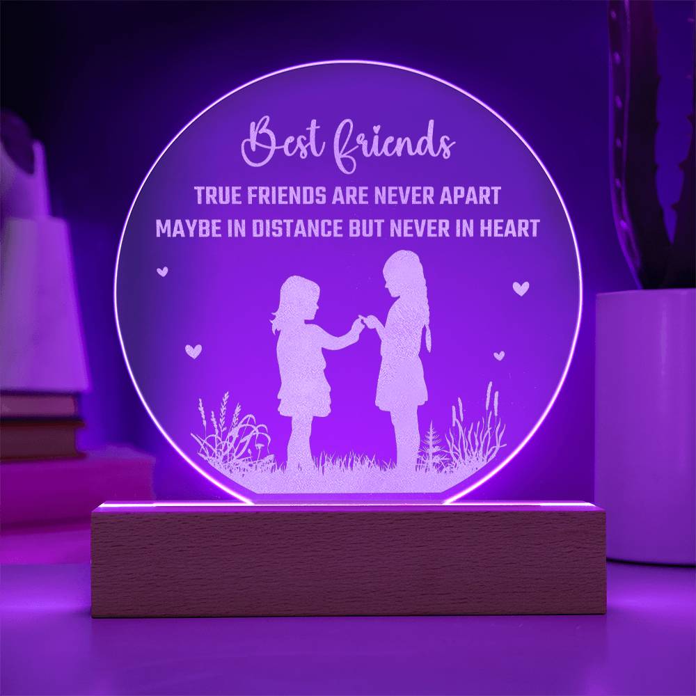 Engraved Acrylic Circle
