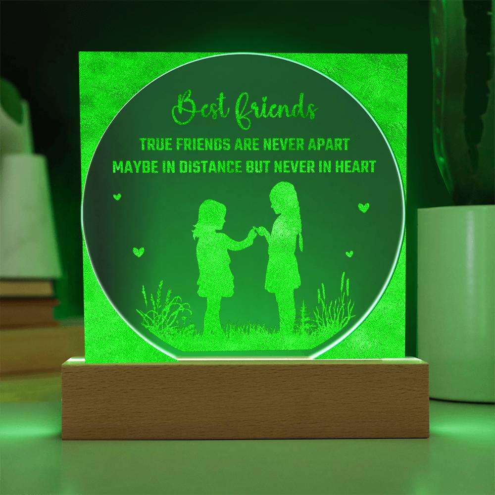 Engraved Acrylic Circle
