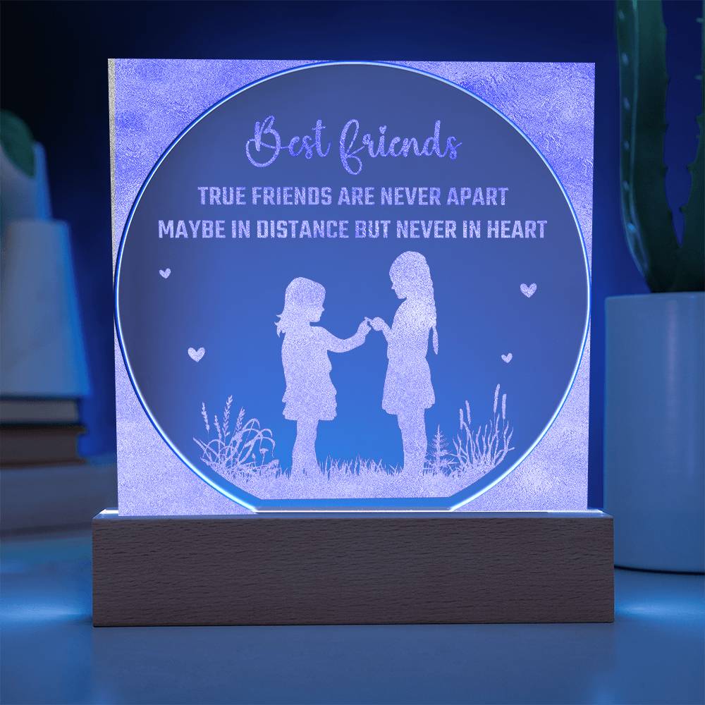 Engraved Acrylic Circle