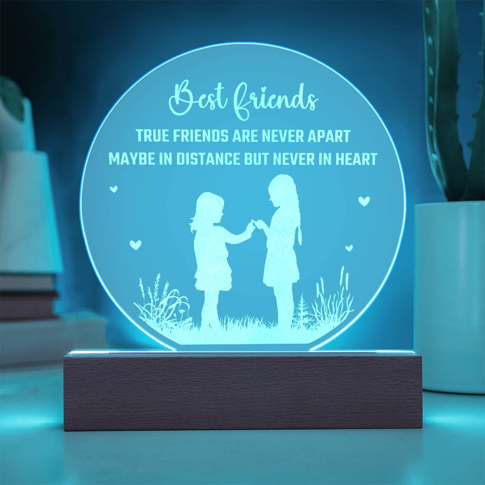 Engraved Acrylic Circle