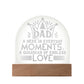 Engraved Acrylic Dome Test