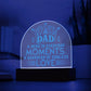Engraved Acrylic Dome Test
