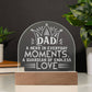 Engraved Acrylic Dome Test