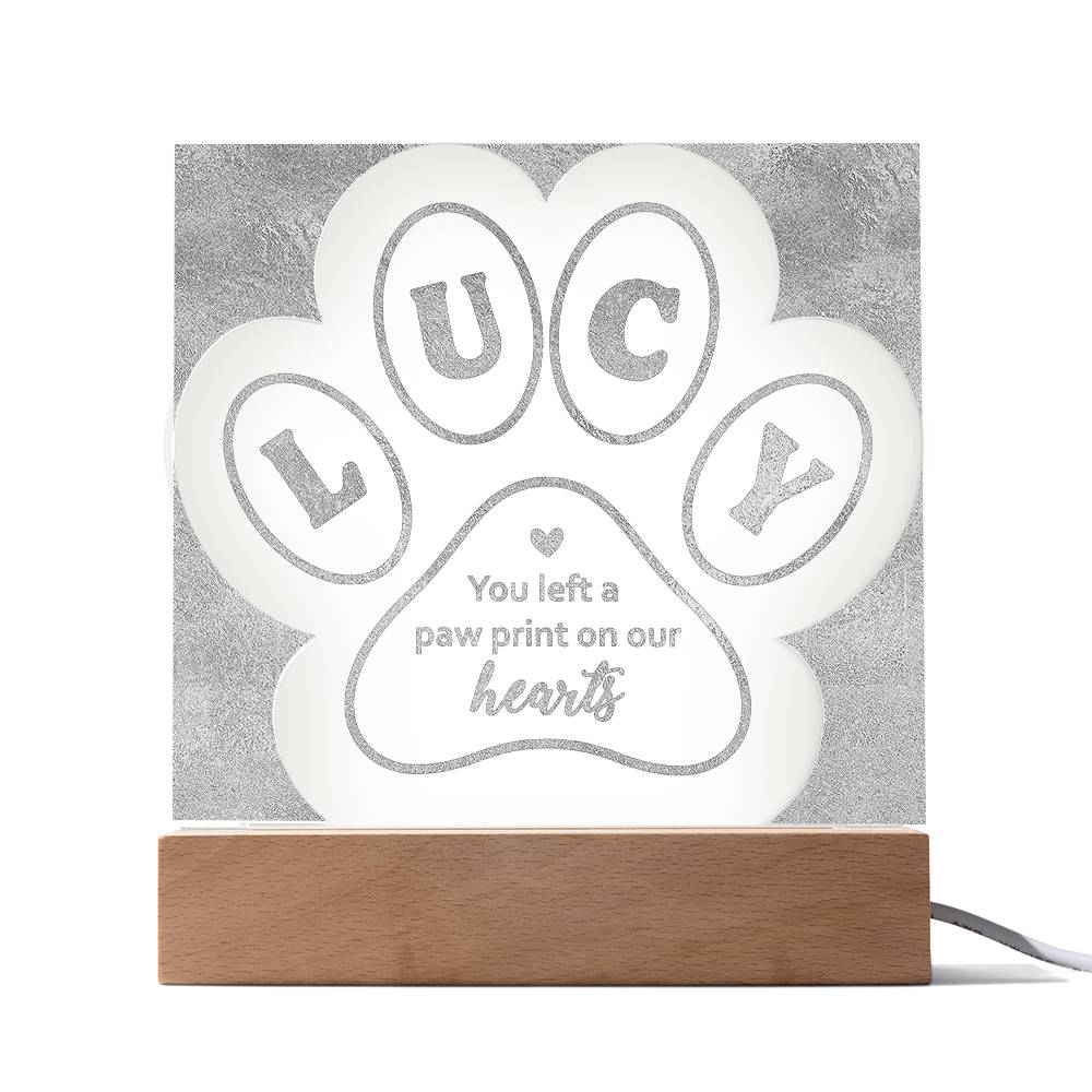 Engraved Paw Print Test 10.27.23