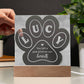 Engraved Paw Print Test 10.27.23