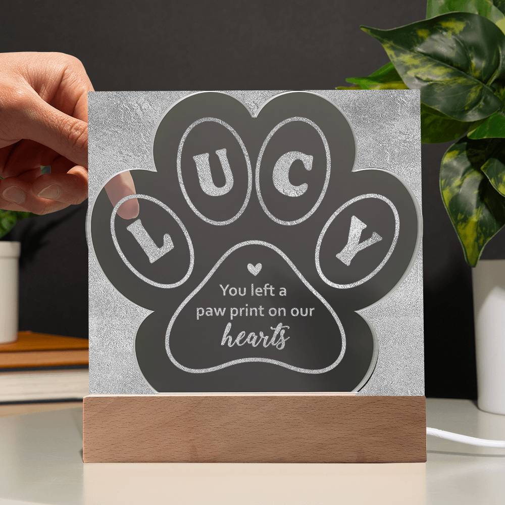 Engraved Paw Print Test 10.27.23