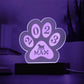 Engraved Paw Shape 10.31.23