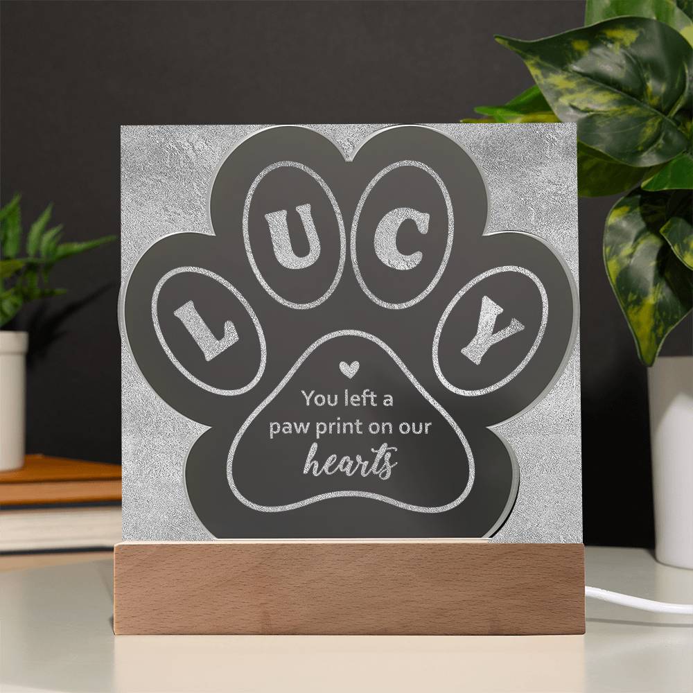 Engraved Paw Print Test 10.27.23