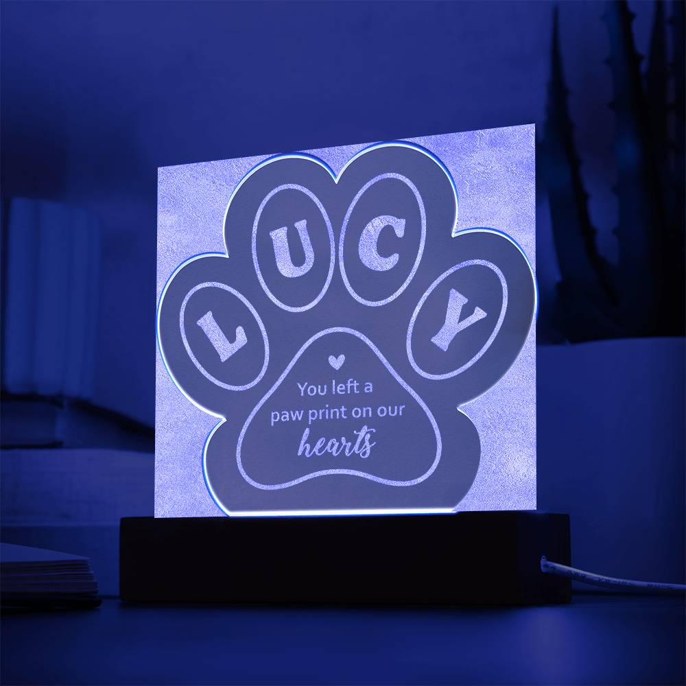 Engraved Paw Print Test 10.27.23