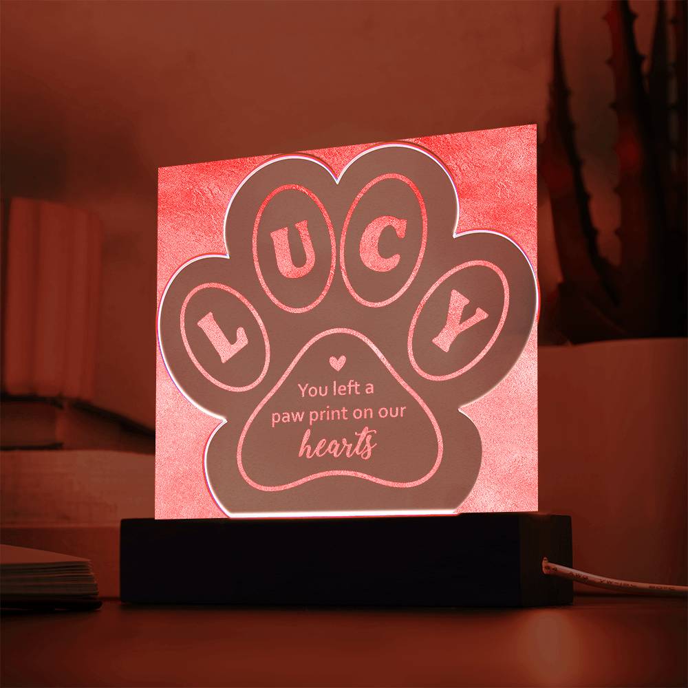 Engraved Paw Print Test 10.27.23