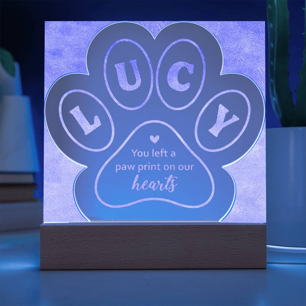 Engraved Paw Print Test 10.27.23