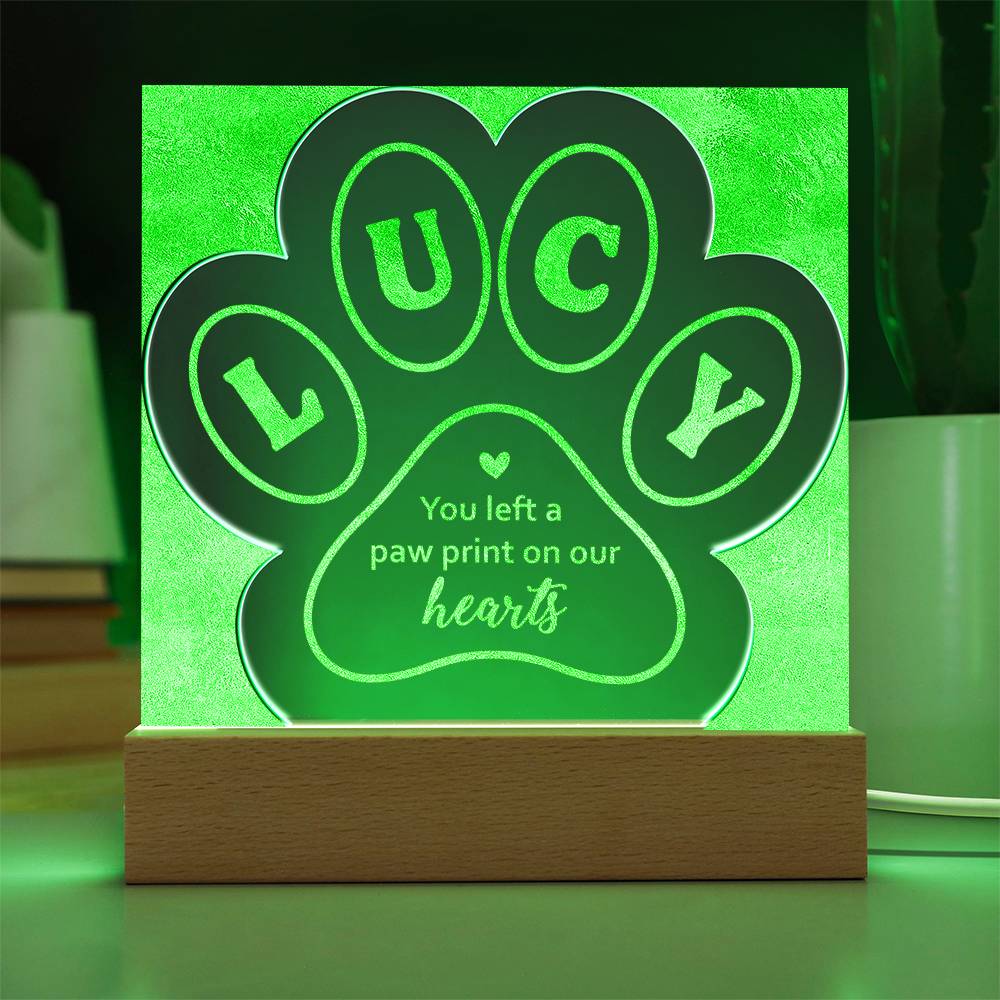 Engraved Paw Print Test 10.27.23