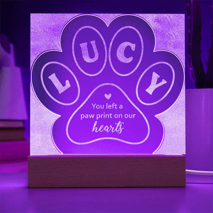 Engraved Paw Print Test 10.27.23