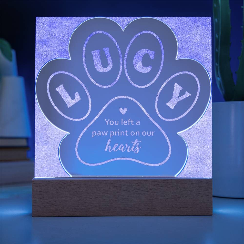 Engraved Paw Print Test 10.27.23