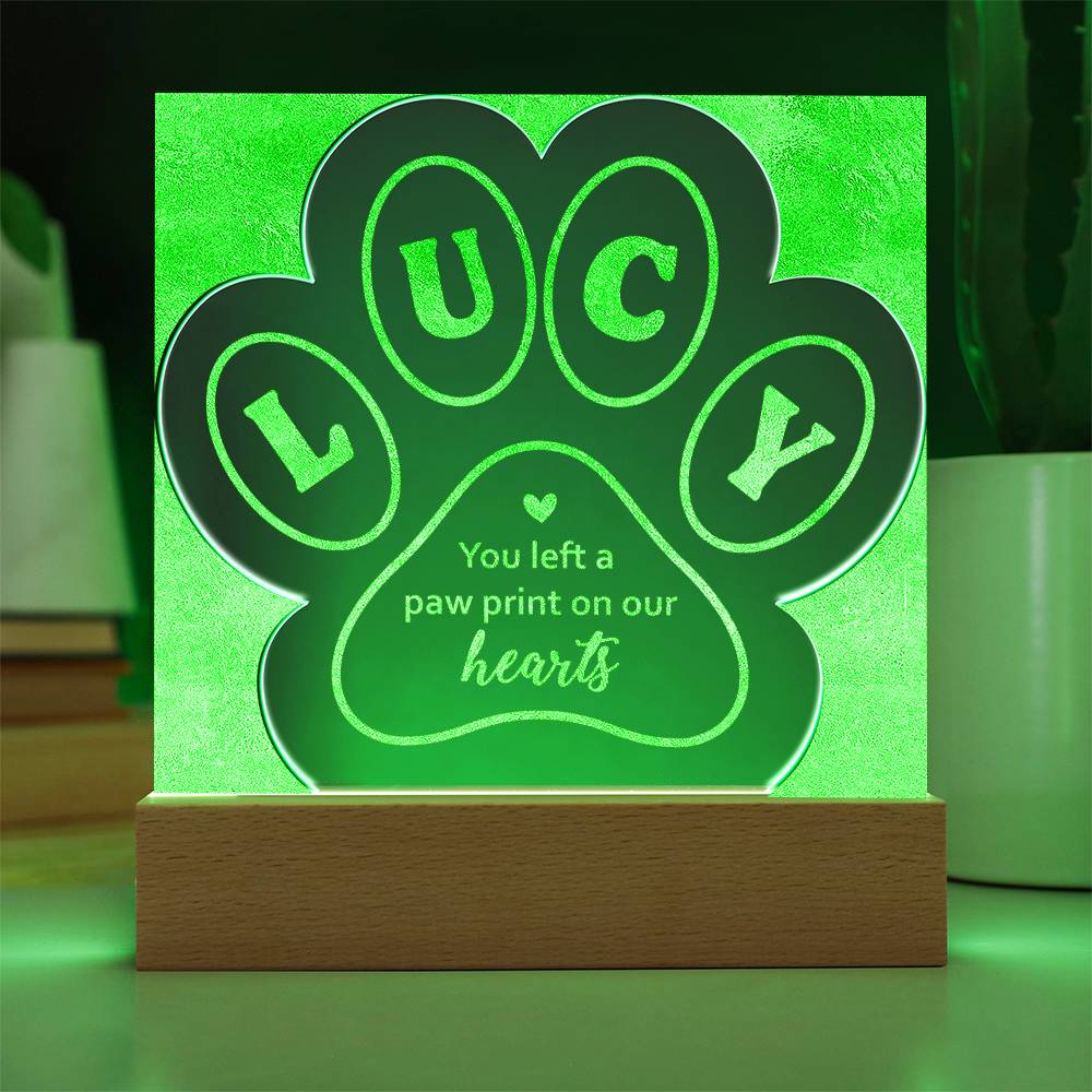 Engraved Paw Print Test 10.27.23