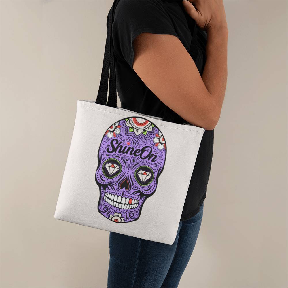 Sugar Skull Tote Bag