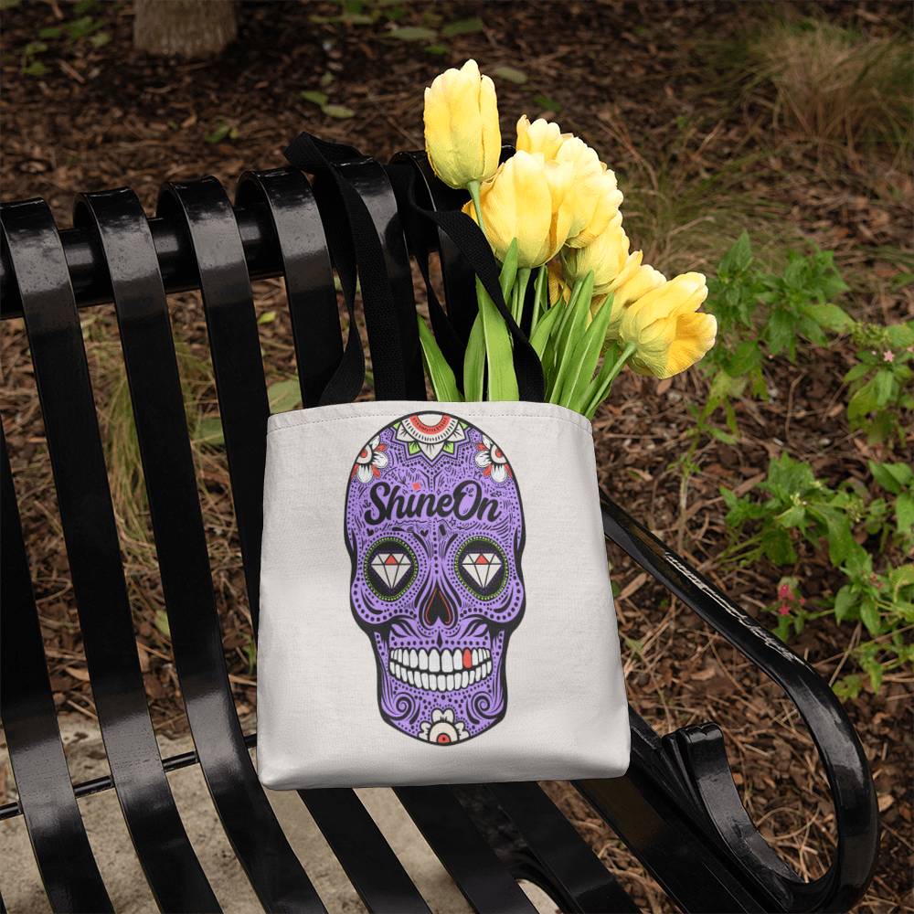 Sugar Skull Tote Bag