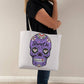Sugar Skull Tote Bag