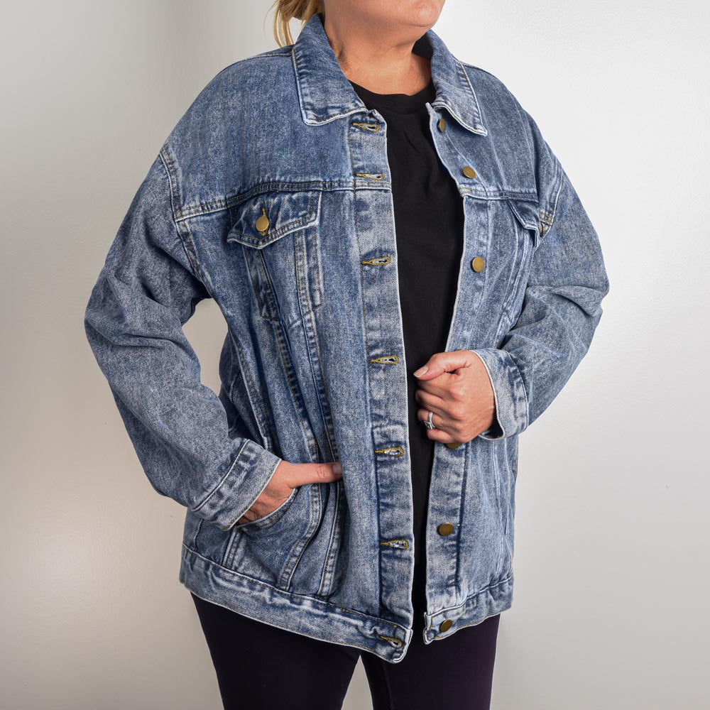 Testing Denim Jacket Transparency