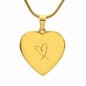 Engraved Heart Necklace - Bestie back.svg