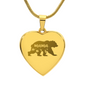 Testing Engraved Heart Necklace