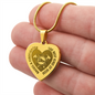Engraved Heart Necklace Template with bleed.svg