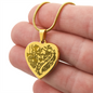 Example images for Map Heart Necklace