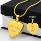 Engraved Heart Necklace - Love font.svg