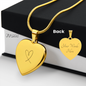 Engraved Heart Necklace - Bestie back.svg