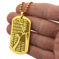 Map Dog Tag Necklace images