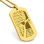 Map Dog Tag Necklace images