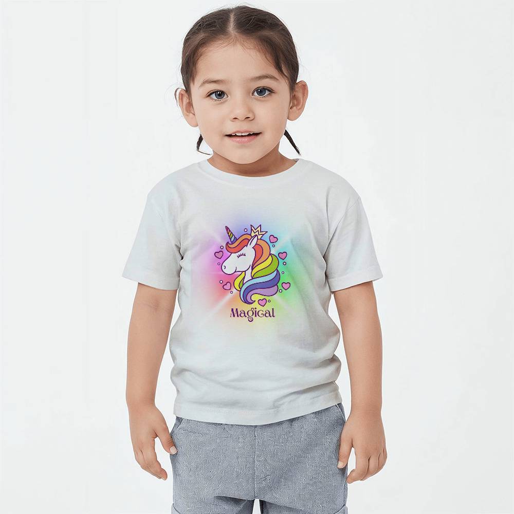 Unicorn Toddler T-Shirt Test Order
