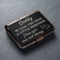 Testing Metal Wallet Card