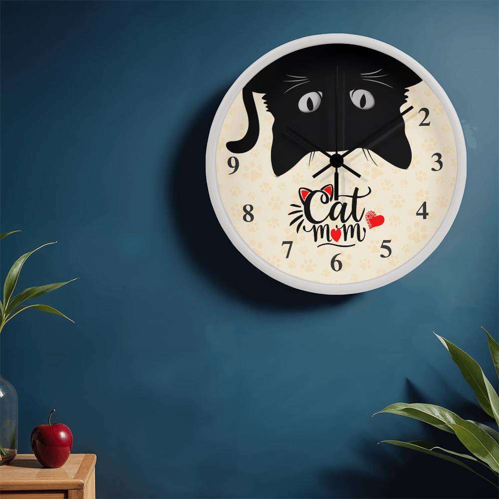 Cat Mom Clock TEST 7.15.24