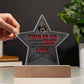 Testing Acrylic Star 7.29.24