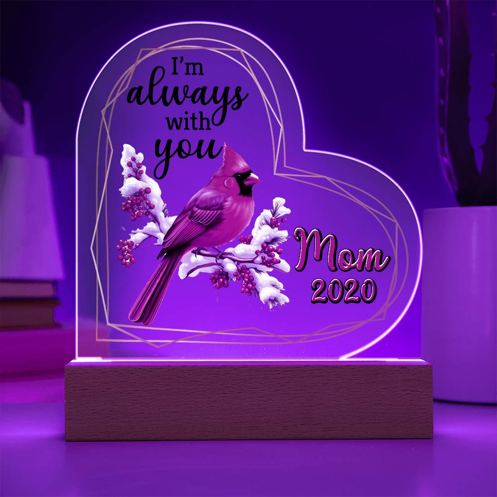 Testing Acrylic Heart LED renderings 7.26.24