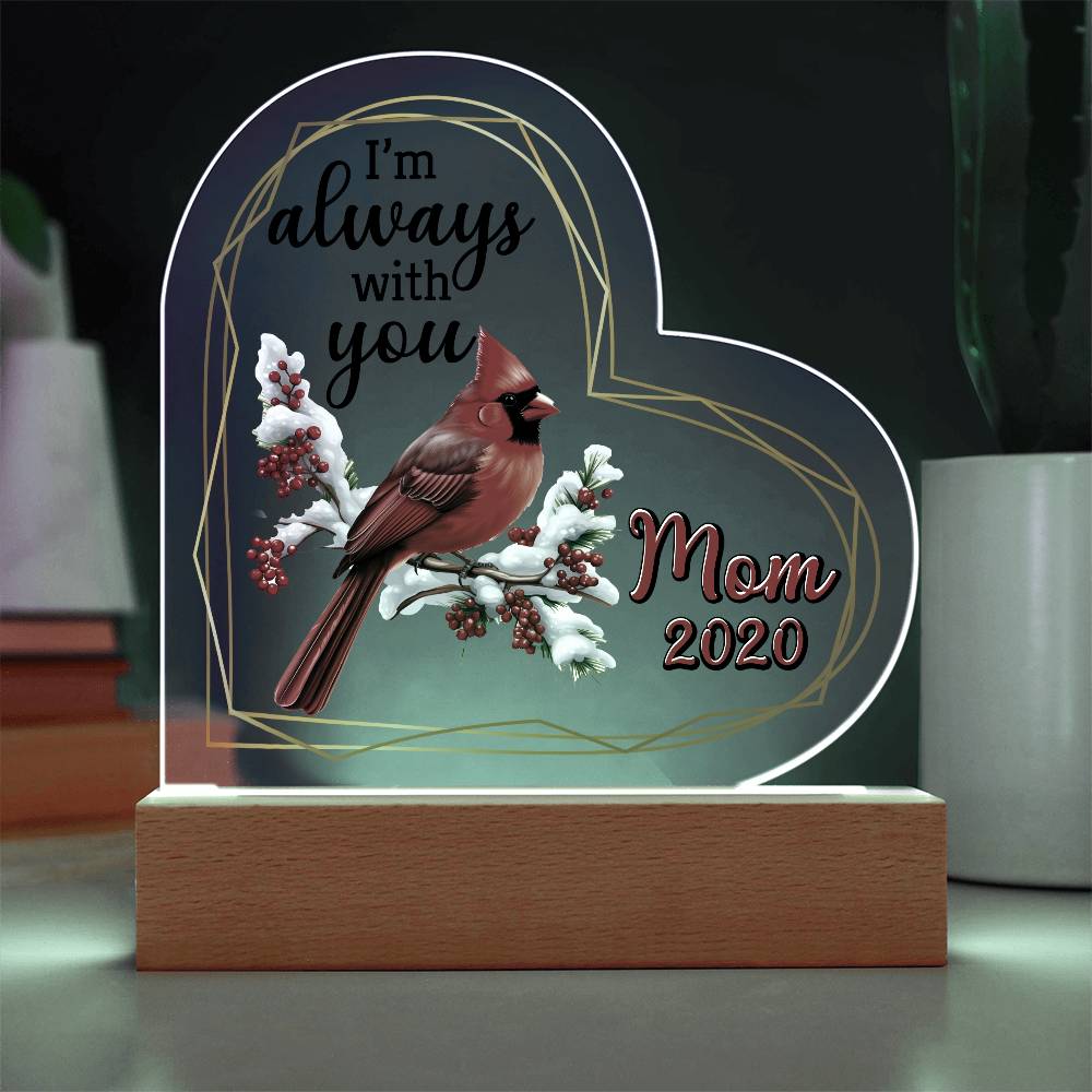 Testing Acrylic Heart LED renderings 7.26.24