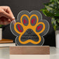 Testing Paw Print Acrylic renderings 7.26.24